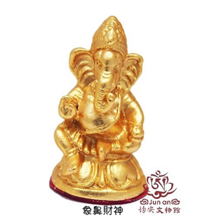 象鼻財神2公分佛像