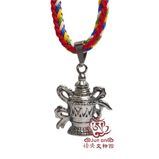 八吉祥寶瓶項鍊