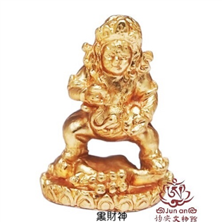 黑財神2公分佛像