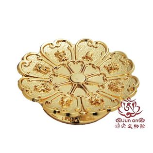 八吉祥花型供台（高盤）