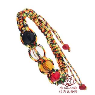 五行珠平結手環