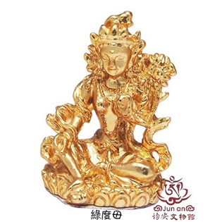 綠度母2公分佛像