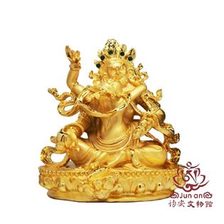 綠財神9公分佛像