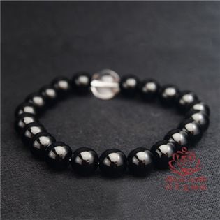 黑瑪瑙手珠-10mm